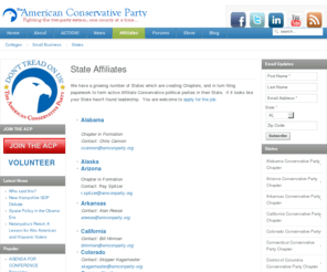 mississippiconservativeparty.org: State Affiliates
The American Conservatives -- home of the American Conservative Party