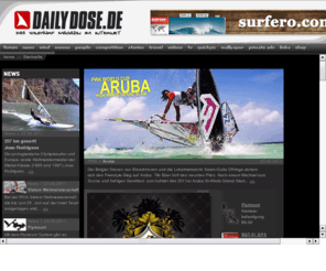 picboosta.com: DAILY DOSE ® the daily dose of surfing | Windsurfen und Wellenreiten | Windsurf Magazin | Wellenreit Magazin
Windsurf- und Wellenreit-Magazin: Windsurfen, Wellenreiten, Videos, Moves, Kleinanzeigen, News, Surfspots, Stories...