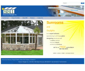 solariumskylightinc.com: Sunrooms :: Solariums :: Custom Architectural Glass :: Solarium Skylights Inc
Sunrooms, solariums and custom structural glass from one of Seattle`s most creative glass artists and builders.  We serve all the Puget Sound including Bothell, Woodinville, Kirkland, Redmond, Bellevue, Sammamish, Issaquah, Seattle, Shoreline, Edmonds, and Mukilteo.