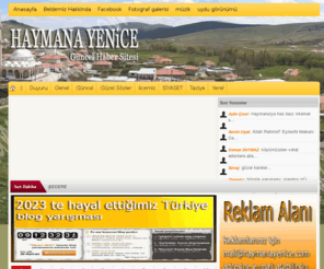 haymanayenice.com: Haymana Yenice  | Güncel Haber Sitesi
