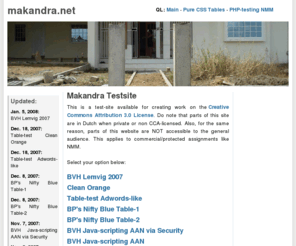 makandra.net: makandra.net } Main Page
Website Bert Pol