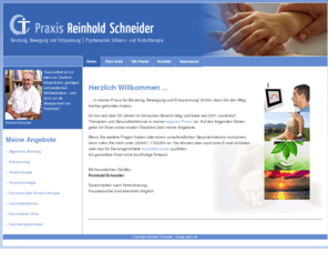 reinholdschneider.com: Reinhold Schneider - Praxis für Beratung, Bewegung und Entspannung - Psychosoziale Schmerz- und Krebstherapie
