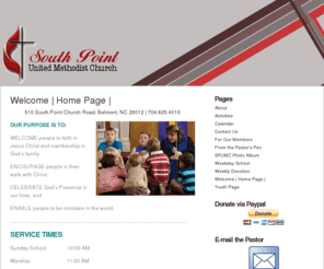 southpointumc.com: South Point United Methodist Church
