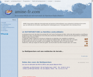 amine-fr.com: amine-fr.com | Association Médicale Internationale de Nutrition Endocellulaire
