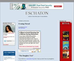 eschatonblog.com: Eschaton
