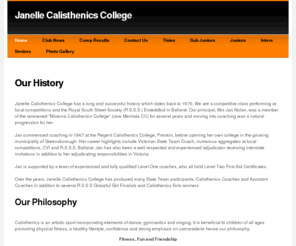 janellecalisthenics.com: Janelle Calisthenics College
Janelle Calisthenics College, Greensborough
