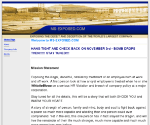 ms-exposed.com: Welcome to www.ms-exposed.com
www.ms-exposed.com