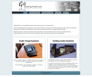 goldingaudio.com: Golding Audio Ltd
Golding Audio Ltd