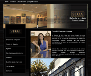 stoagallery.com: Stoa, Galeria de Arte, Estepona, Malaga
La Galería de Arte Stoa nace como Galería de Arte internacional.