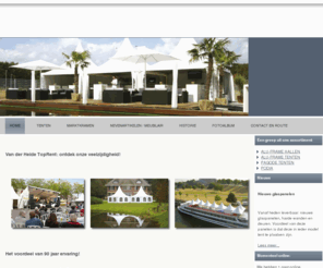 toprent.nl: TopRent Van der Heide
Toprent, van der Heide Winterswijk verhuur pagodetent hal aluframe kraam tent podium feest evenement beurs systeemvloer, ontdek onze veelzijdigheid
