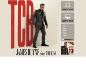 jamesreynetcb.com: James Reyne TCB
 
