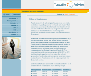 taxatieadvies.net: Taxatie advies. Online advies en aanvragen van een taxatie
Taxatie advies - Online advies en aanvragen van een taxaties i.v.m. hypotheken, aan- en verkoop van onroerende zaken, voor belastingdoeleinden, taxatieaanvraag, taxatie-aanvraag, taxaties, taxatieopdracht, taxatie-opdracht, taxatieaanvragen, taxatieopdrachten, taxatie aanvragen, huis, huis kopen, financieren, financiering, financiering huis, financiering woning, woning taxeren, huis taxeren, huis laten taxeren, woning laten taxeren, onroerend, onroerend goed, onroerende goederen, onroerende zaak, onroerende zaken, onroerend goed laten taxeren, taxeren i.v.m. hypotheek, taxeren voor hypotheek, onroerende zaak laten taxeren, huis laten waarderen, woning laten waarderen, taxatie o.z., taxatie o.g., hypotheek, hypotheek afsluiten, hypotheek vestigen, taxeren, waarderen, waarde, waarde bepalen, waardebepaling, waardevaststelling, waarderen o.g., waarderen o.z., waarde bepalen o.g.