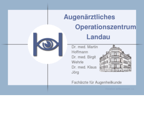 augenarzt-hoffmann.de: Drs. med. M. & C. Hoffmann, Dr. B. Wehrle, Fachärzte für Augenheilkunde, Martin-Luther-Str. 35,76829 Landau - Unser Tätigkeitsschwerpunkt ist die ästhetische Lidchirurgie. Themen: Schlupflider, Tränensäcke, Falten, Akupunktur, uvm.
Unser Tätigkeitsschwerpunkt ist die ästhetische Lidchirurgie. Themen: Schlupflider, Tränensäcke, Falten, Akupunktur: Unser Tätigkeitsschwerpunkt ist die ästhetische Lidchirurgie. Themen: Schlupflider, Tränensäcke, Falten, Akupunktur, uvm.