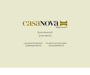 casa-nova.fr: Casa Nova - Fabricant de canaps, fauteuils et siges contemporains en cuir et tissu.
Casa Nova - Fabricant de canaps, fauteuils et siges contemporains en cuir et tissu.