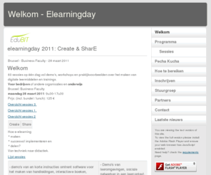 elearningday.be: Welkom - Elearningday
null