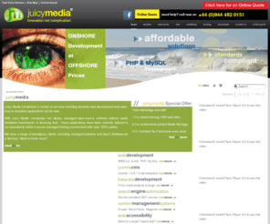 juicymedia.co.uk: juicy media
Juicy media Homepage, CMS, Content Management Systems, Joomla Developers