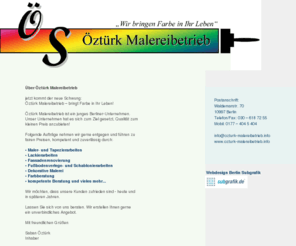 ozturk-malereibetrieb.info: Ötztürk Malereibetrieb
Ötztürk Malereibetrieb