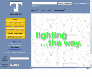 trojaninc.com: WELCOME to TROJAN, Inc.   lighting the way......
