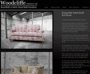 woodcliffe.co.uk: Woodcliffe Upholstery Lancashire | Bespoke Hand Built Furniture
Woodcliffe Upholstery uses skilled local craftsmen to create soft furnishings, leather and fabrics. We also design bespoke furniture, with a wide range of sofas on display in our Earby showroom.