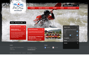 kajak-austria.com: Kajak-Sport Österreich - AOS
Wildwasser-Kajak-Sport, Adventure Rafting, Canyoning und Alpinsport mit AOS in Österreich.