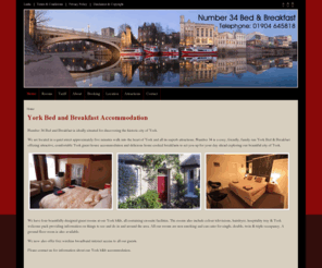 number34york.co.uk: Number 34 - York Bed and Breakfast | York B&B | York Guest House - Number 34 York
Number 34 is a cosy, family run York bed and breakfast, just 5 minutes walk from York Minster, with beautiful rooms and tasty full English breakfasts.