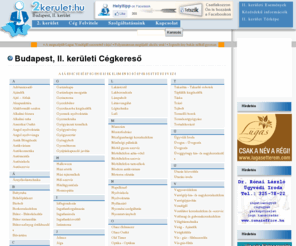 2kerulet.hu: Budapest, II. kerület – cégek, üzletek, tudakozó - 2. kerület
Budapest, II. kerületének információs oldala. Böngésszen a helyi cégek, üzletek, boltok és szakemberek között, hogy megtalálja, amit keres.