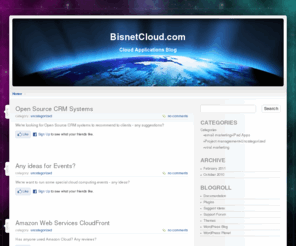 bisnetcloud.com: Bisnet Cloud Computing Blog
Cloud Applications Blog