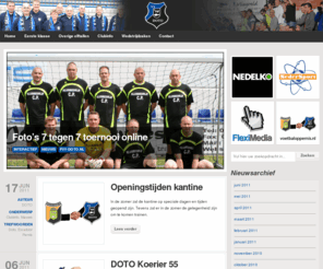 pvv-doto.nl: Voetbalvereniging DOTO
Officiële website van voetbalvereniging DOTO uit Pernis. Informatie over de club, spelers, competitie en het laatste nieuws.