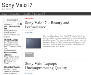 sonyvaioi7.com: Sony Vaio i7
Sony Vaio i7