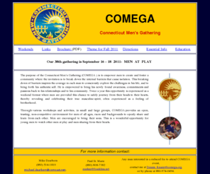 comega.org: COMEGA Connecticut Men's Gathering
