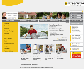huk.de: Startseite
Fünf Versicherungsunternehmen, eine Bausparkasse und eine Servicegesellschaft - das ist die HUK-COBURG. 24 Stunden online, einfach online berechnen, schnell online abschließen.