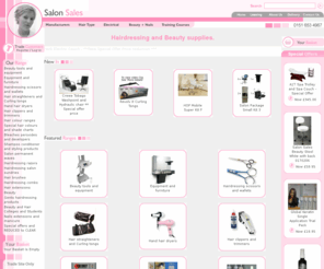 salon-sales.info: Hairdressing | beauty | equipment | salon | furniture | straighteners | scissors | supplies
hairdressing beauty salon equipment furniture products: supplies of hair care, nail manicure equipment, barber chairs, salon mirrors, styling units, wash points, hairdressing scissors and beauty treatment products