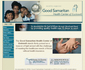 goodsamgwinnett.org: Good Samaritan Health Center of Gwinnett
Website For Good Samaritan Health Center of Gwinnett