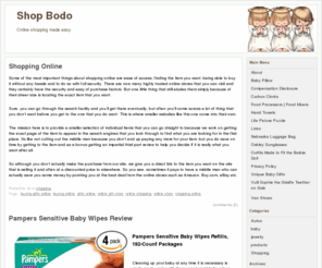 shopbodo.com: Shop Bodo
If shopping online is something you enjoy, here is a place to do that with ease and in style