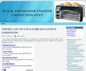 blackanddeckertoasterconvectionoven.com: black and decker toaster convection oven
Black and Decker Toaster Convection Oven: find the best deals in toaster ovens with convection, from brands such as General Electric, Farberware, Rival, Black & Decker, Hamilton Beach, from online retailers such as Amazon.com.