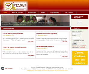 etapas.org.br: Etapas - Equipe Técnica de Assessoria Pesquisa e Ação Social
Joomla - the dynamic portal engine and content management system