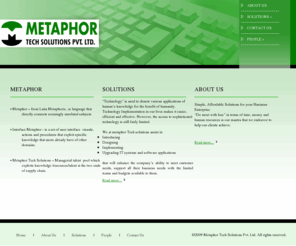 metaphortech.in: Article
Joomla! - the dynamic portal engine and content management system