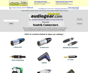 neutrikconnector.com: Neutrik, Audio Connectors
Neutrik Audio Connectors: You are now 2 clicks from Neutrik connecters