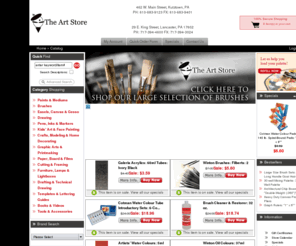 theartstoreinccatalog.com: The Art Store Inc.
The Art Store Inc. specializes in fine art products and supplies for the artist, art teacher, art student, crafter, hobbyist, architect, and drafting professional. 