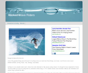wickedwaveriders.com: Introduction to Surfing
Introduction to Surfing