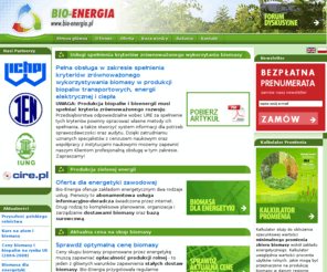 bio-energia.org: Bio-Energia - Eksperci Zielonej Energii
Bio-Energia - Eksperci Zielonej Energii