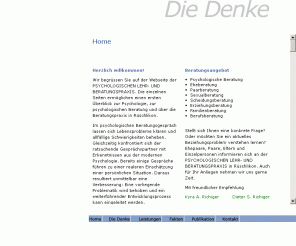 diedenke.ch: Psychologische Lehr- und Beratungspraxis: Psychologische Beratung, Eheberatung | Rüschlikon, Thalwil, Horgen, Zürich
Psychologische Lehr- und Beratungspraxis: Psychologische Beratung, Eheberatung, Adliswil, Kilchberg, Rüschlikon, Thalwil, Horgen, Zürich