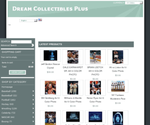 dreamcollectiblesplus.com: Dream Collectibles Plus - (Powered by CubeCart)
Your # 1 Source for Authentic Autographed Memorabilia, Sports Photos, and Collectibles