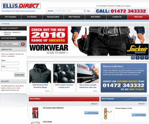 ellis-direct.co.uk: Buy Tools, Hardware, Curtain Rails and Blinds from Ellis Direct Ltd Online
With a huge range of top manufacturers' products; DeWalt, Snickers, Hafele, Everbuild and Carlisle Brass - we stock everything for the Trade & Home Improvement.