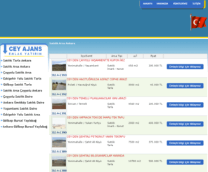 golbasisatiliktarla.com: CEY AJANS EMLAK YATIRIM - "Ankaradaki Yatırımlarınızda Kazandırıyoruz" - Satılık Arsa Ankara
CEY AJANS EMLAK YATIRIM - 