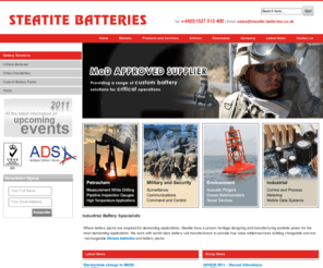 steatite-batteries.co.uk: Industrial Batteries | Lithium Battery Packs | Steatite Batteries
/