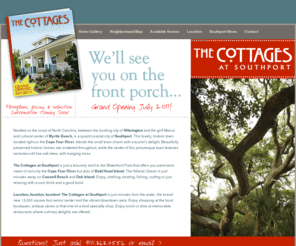 cottagesatsouthport.com: The Cottages at Southport, New Homes For Sale in Southport, North Carolina, Onslow County - thecottagesatsouthport.com
New Homes For Sale in Southport NC. The Cottages at Southport, North Carolina, near Jacksonville, Camp lejeune, Wilmington and Surf City, North Carolina. The Cottages is a popular community for Marines, officers and families seeking off-base housing.