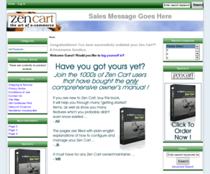 myeverydaystore.com: Zen Cart!, The Art of E-commerce
Zen Cart! :  - ecommerce, open source, shop, online shopping