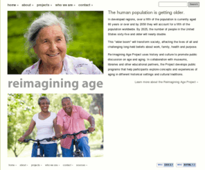 reimaginingageproject.org: Reimagining Age
Reimagining Age