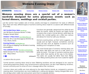 womenseveningdress.org: Womens Evening Dress
Womens evening dress are an essential part of any lady’s wardrobe. There will always be an occasion where womens evening dress needs to be worn; to weddings, cocktail parties and more.